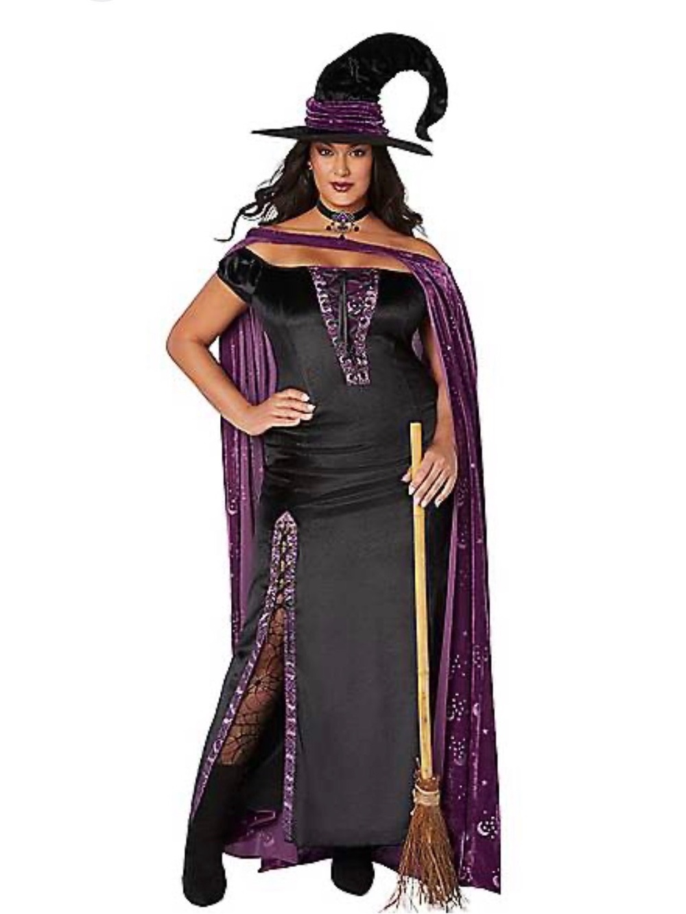 Spirit Halloween Celestial Witch Costume no broomstick  S